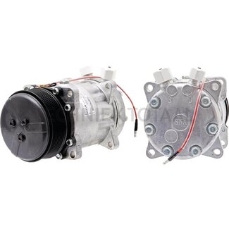 GRANIT Aircon compressor 12 V, Ø 119 mm, 8 grooves, 135 ccm, reinforced