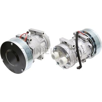 GRANIT Aircon compressor 12 V, pulley-Ø 152 mm, 8 grooves Case IH, New Holland
