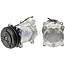 GRANIT Klimakompressor 12 V, R 134a, Riemenscheibe Ø 132 mm, 2 Nuten | 851111N, QP5H14-6642, 0.007.7198.4, 0.010.1318.4, 5165549