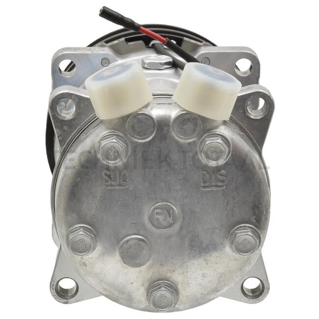 GRANIT Aircon compressor 12 V, R 134a, pulley Ø 132 mm, 2 grooves | 851111N, QP5H14-6642, 0.007.7198.4, 0.010.1318.4, 5165549