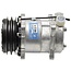 GRANIT Aircon compressor 12 V, R 134a, pulley Ø 132 mm, 2 grooves | 851111N, QP5H14-6642, 0.007.7198.4, 0.010.1318.4, 5165549