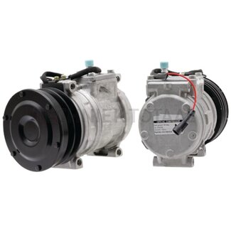 GRANIT Klimakompressor 12 V, Riemenscheibe-Ø 130 mm, 2 Nuten John Deere