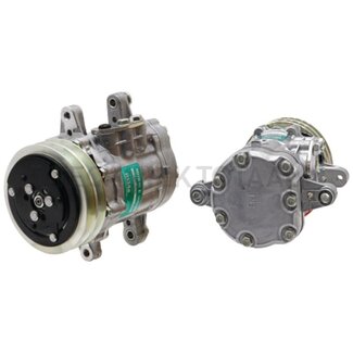 GRANIT Aircocompressor 12 V, Ø 115 mm, 2 groeven, 100 ccm, PAD horizontaal