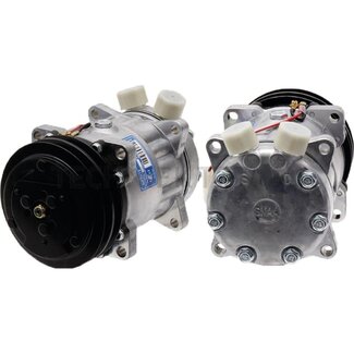 GRANIT Klimakompressor 12 V, Ø 132 mm, 2 Nuten, 135 ccm, Anschluss A2