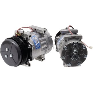 GRANIT Klimakompressor 12 V, Riemenscheibe Ø 119 mm, 6 Nuten, 175 ccm Öl