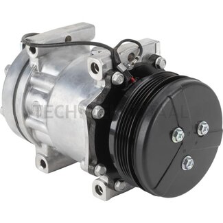 GRANIT Klimakompressor 12 V, Riemenscheibe Ø 112 mm, 4 Nuten, 175 ccm Öl