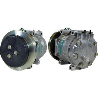 SANDEN Klimakompressor 24 V, R 134a, Riemenscheibe Ø 146 mm, 1 Nut