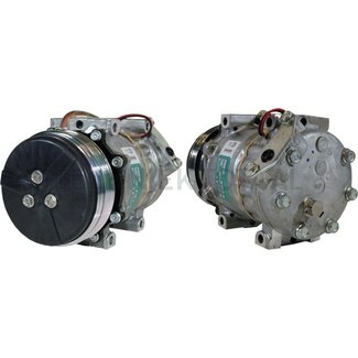 SANDEN Klimakompressor 12 V, R 134a, Riemenscheibe Ø 119 mm, 4 Nuten
