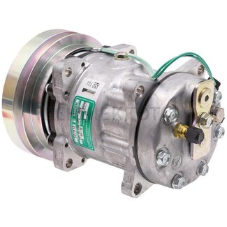 SANDEN Klimakompressor 24 V, R 134a, Riemenscheibe Ø 152 mm, 1 Nut
