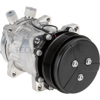 GRANIT Klimakompressor 12 V, Riemenscheibe Ø 119 mm, 6 Nuten Ford, New Holland