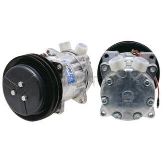 GRANIT Aircocompressor 12 V, poelie Ø 152 mm, 2 groeven, EM Renault