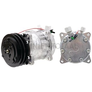 GRANIT Aircocompressor 12 V, Ø 132 mm, 2 groeven, 210 ccm