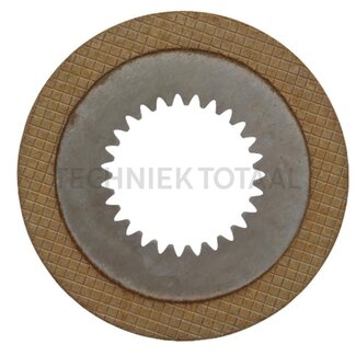 GRANIT Innenlamelle Kupplung 2,5 mm, Innen 54,5 mm, Außen 125 mm
