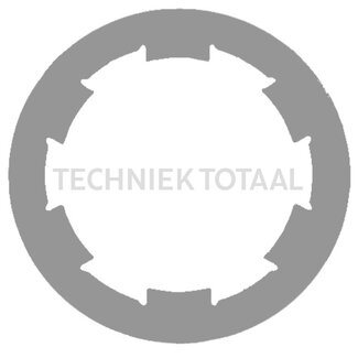 GRANIT Binnenlamel koppeling 3,5 mm, binnen 124,3 mm, buiten 174,3 mm