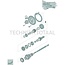 DANA Spicer Synchro unit, complete 12 x 12 tray reverse gear New Holland | 82001900, 3206243