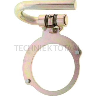 Sauermann Verstelplaat with handle trailer coupling 330 mm rail width