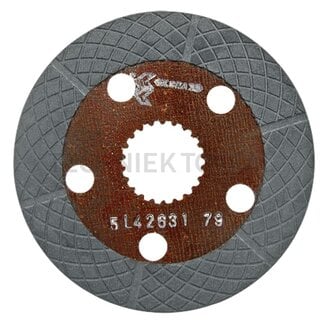 Remschijf Ø 165 mm, 22 tanden, dikte 4,5 mm