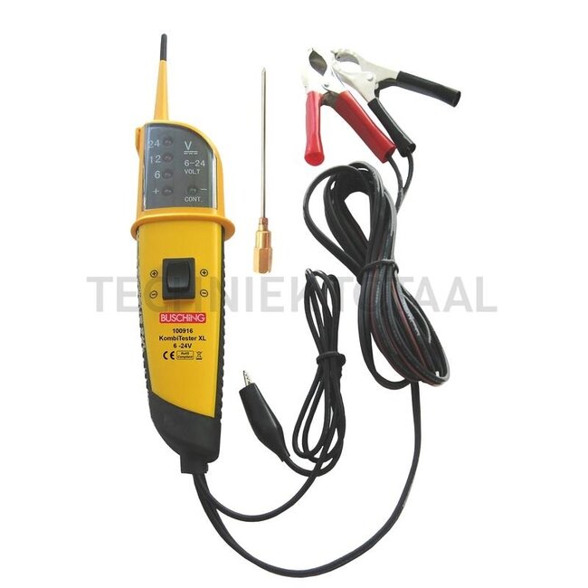Busching Kombi-Tester XL 6 - 24 V, 10 A mit Koffer
