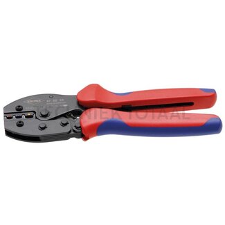 KNIPEX Crimping pliers insulated cable lugs, 0,5 - 6 mm², 220 mm
