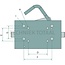 Walterscheid Adapterplaat 219 mm rail, geleiding 30 mm, gatenpatroon 120 x 55 mm | 8005529_ERSET_SAP