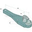 Walterscheid Pitonbalk PBA 88,2 kN, 3000 kg, 545 x 170 x 50 mm, Piton 50 | 8005131