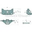 Scharmüller Piton Fix 89,3 kN, 3000 kg, rail 330 mm, John Deere groen