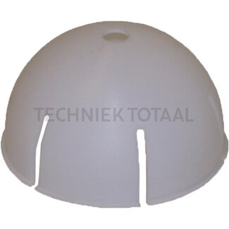 ROCKINGER Ball cap ball hitch Ø 80 mm ISO 24347, gray