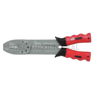 KS Tools Multifunktions Crimpzange 0,75 - 6,0 mm², Länge 130/220 mm
