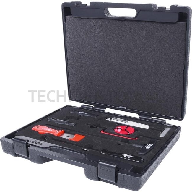 KS Tools Voorruitdemontageset 424 x 383 x 100 mm - 8-delig | 140.1040