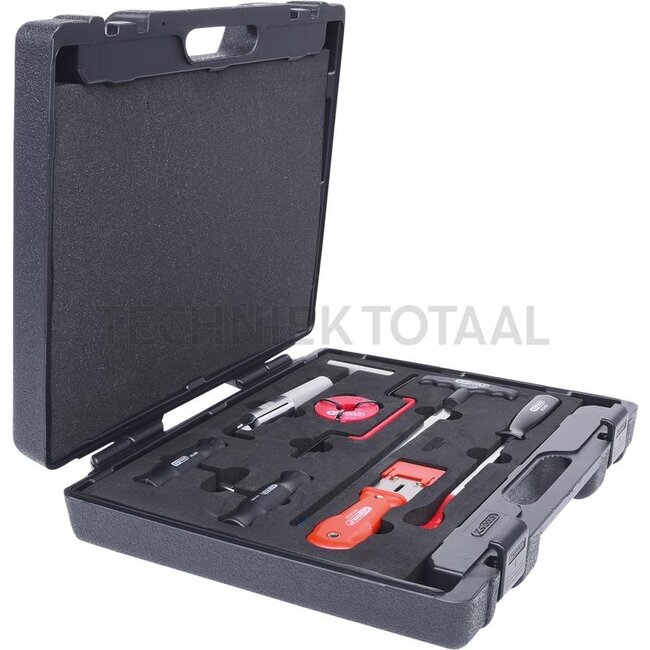 KS Tools Windschutzscheiben-Demontage-Satz 424 x 383 x 100 mm - 8-teilig | 140.1040