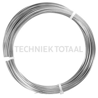KS Tools Screen cutting wire 4-hexagonal, RVS - 50 meter