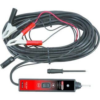 KS Tools Functietestlamp 6 - 24 V DC, 25 meter cable with krokodilklem