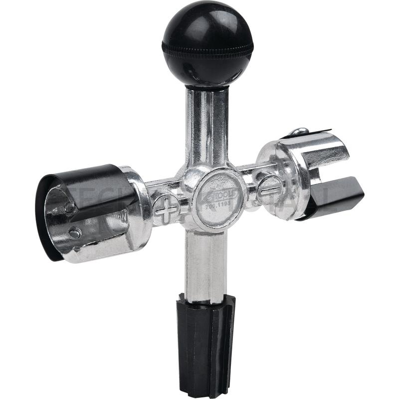 KS Tools Accupool-reinigingsmes 170 x 127 x 45 mm | 700.1195