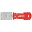 KS Tools Plakettenschaber 273 x 72 x 25 mm mit verwisselbaar Messer | 911.8126