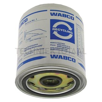 Wabco Air dryer cartridge M39 x 1,5, Ø 136 mm, height 165 mm, exchange