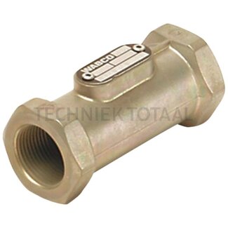 Wabco Check valve M22 x 1,5, SW 32, 72 mm, max. 20 bar