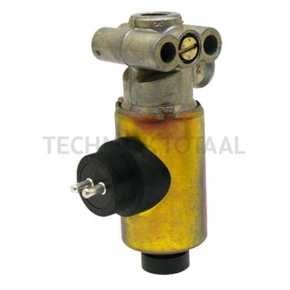 Wabco 3/2 magneetklep beluchtend normaal gesloten NW 4 mm, 13 bar, 12 V