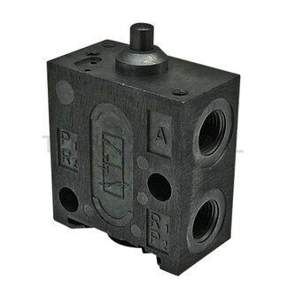 Wabco 3/2 directional valve button mechanical 10 bar, NW 4 mm, stroke 4 mm Fendt
