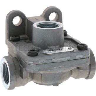 Wabco Snel uitlaatventiel M22 x 1,5, 12 bar, met dubbele terugslagklep