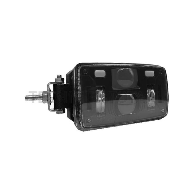 GRANIT LED main headlight 12 / 24 V, 155 x 92 x 82 mm, H4, u-bolt John Deere | AL77589