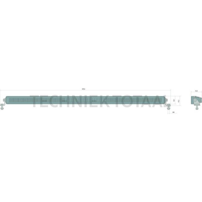GRANIT LED Fernscheinwerfer Lightbar 80 cm, 33 LED's, 12 / 24 V