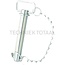 GRANIT Top link pins category 1, Ø 19 mm, 165 mm, with chain