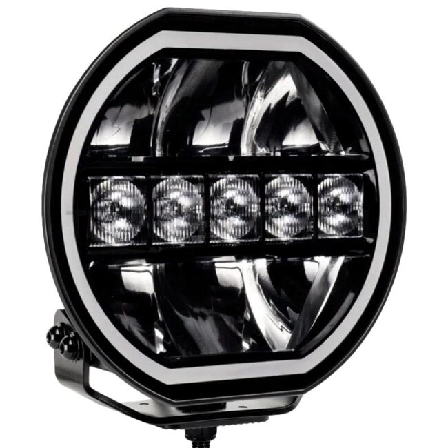 GRANIT Hauptscheinwerfer LED 7'' Fernlicht, Positionslicht und boost, 12 / 24 V, rund