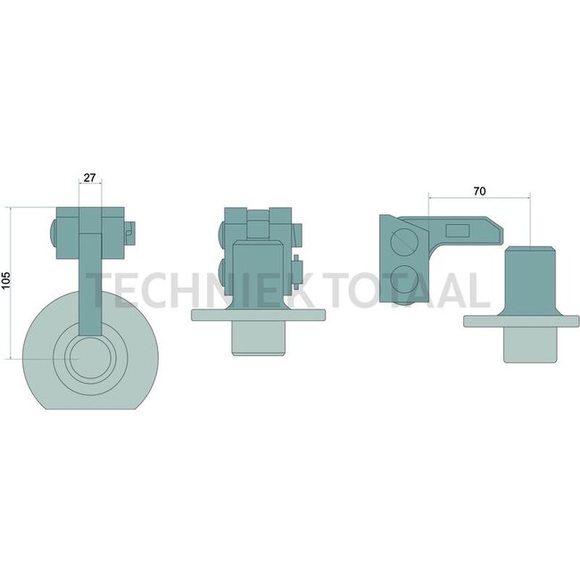 GRANIT Piton Fix Rep.-Satz 75 kN, Stützlast 3000 kg