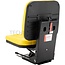 GRANIT Sitz ECO Mechanisch gefedert gelb, Sitzweite 385 mm