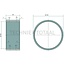 DANA Spicer Bus centrale behuizing vooras 745 Ø 145 x 130 mm, hoogte 67 mm | 730.01.014.02