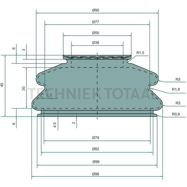DANA Spicer Protective cap suspension front axle 970 Fendt 922 - 936 | 970.06.044.01, 931303051230