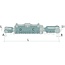 GRANIT Hydraulische Hubstrebe 450 mm, Gabelkopf / Gabelkopf New Holland
