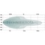 GRANIT LED Fernscheinwerfer Lightbar 54 cm, 40 LED's, 12 / 24 V