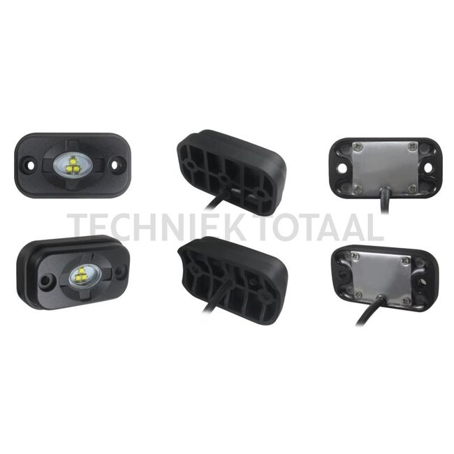 GRANIT LED Rock Light 4,7 W, 272 lm, 12 / 24 V, 72 x 39 x 13 mm